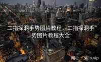 二指探洞手势图片教程，二指探洞手势图片教程大全