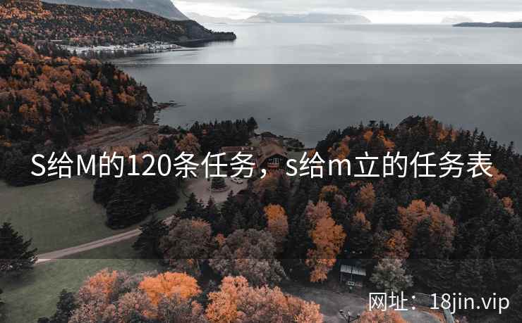 S给M的120条任务，s给m立的任务表